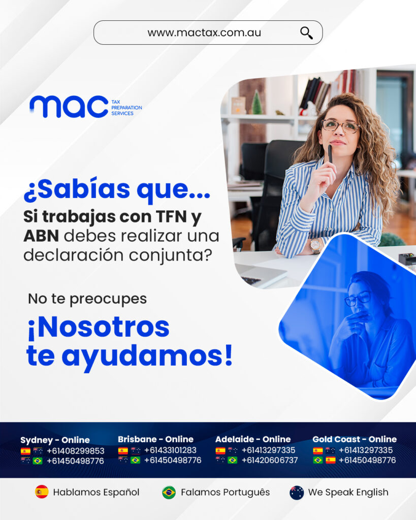 impuestos australia declaracion